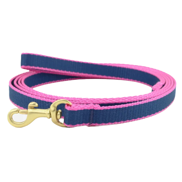 Teacup Leash | Navy & Pink