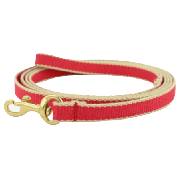 Teacup Leash | Red & Tan