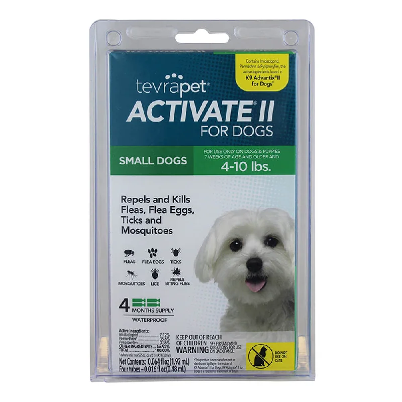 TevraPet Activate II, 4 Month Supply