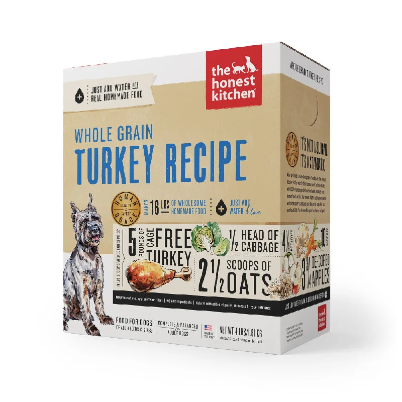 The Honest Kitchen Whole Grain Turkey Recipe Dehydrated Dog Food