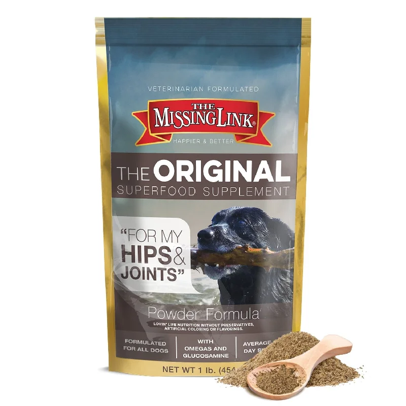 The Missing Link® Original Hips & Joints Powder Supplement for All Adult Dogs (1-lb)