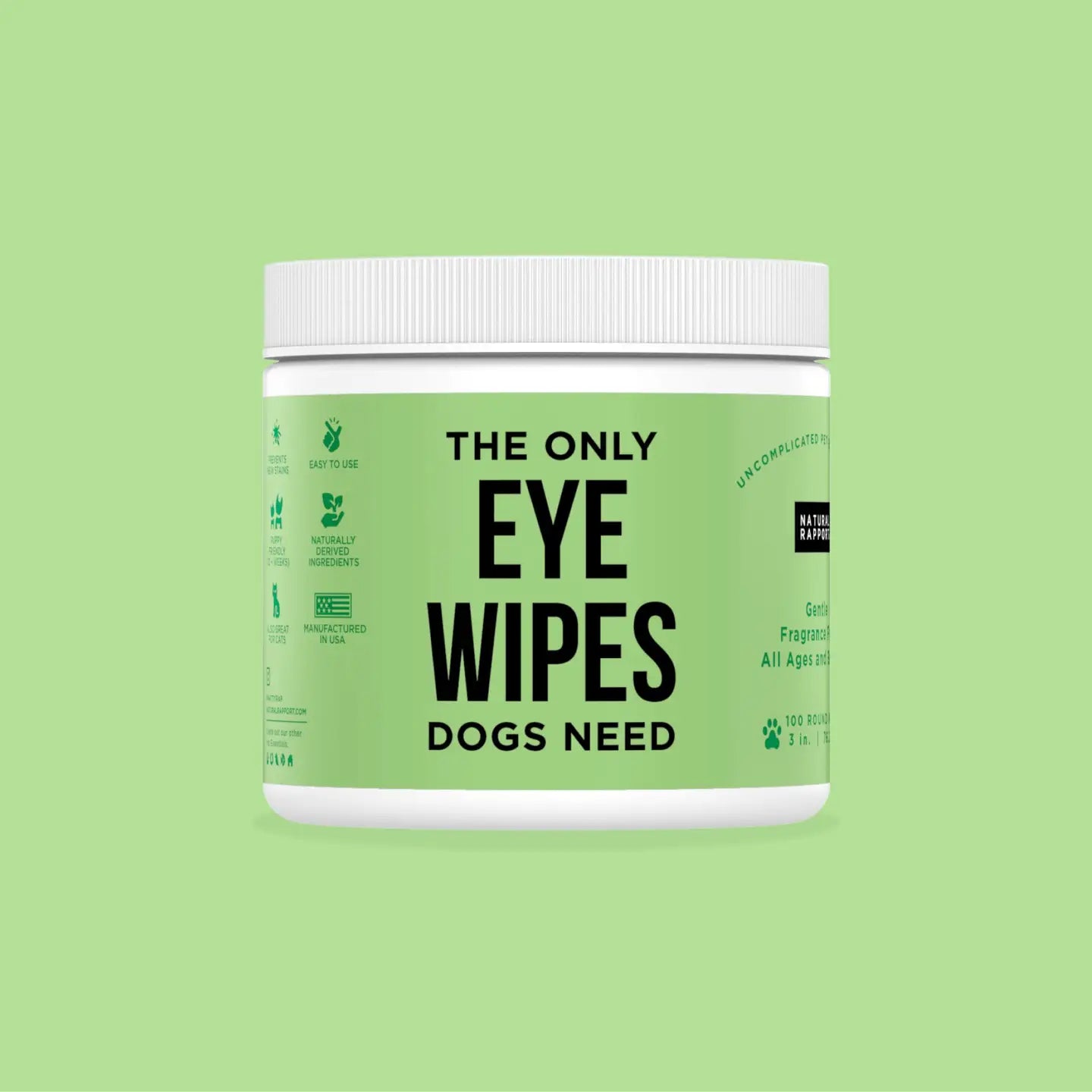 The Only Eye Wipes Dogs Need