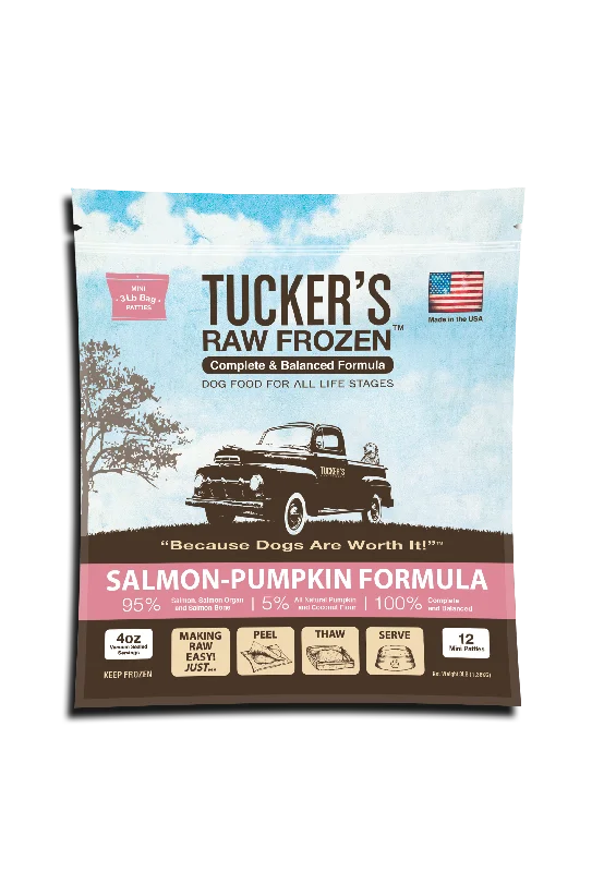 Tucker's Salmon-Pumpkin Raw Frozen Dog Food