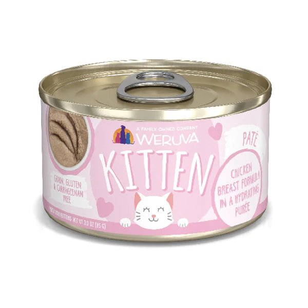 WERUVA KITTEN PATE' CHICKEN BREAST FORMULA 3OZ