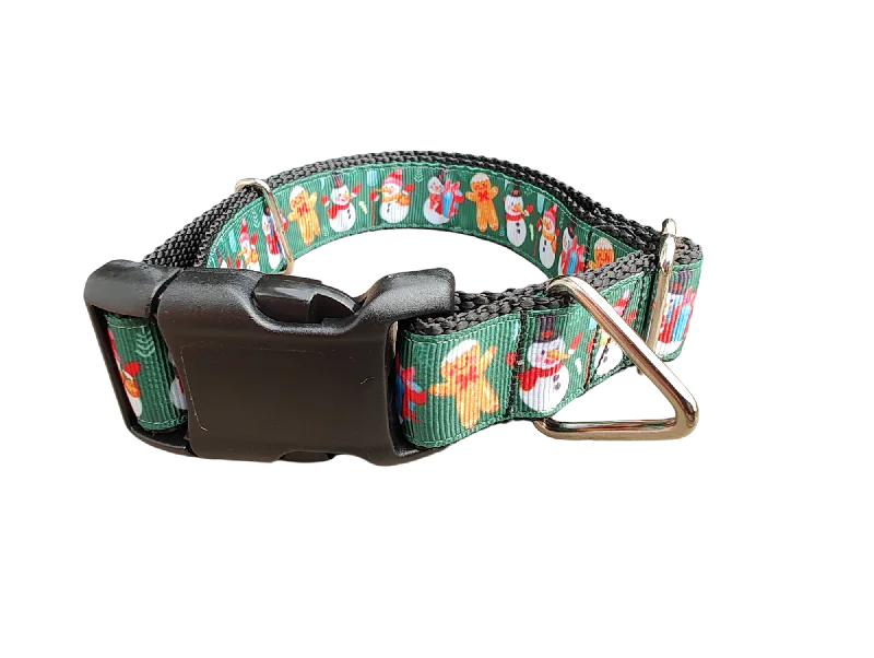 Winter Friends Nylon Dog Collar