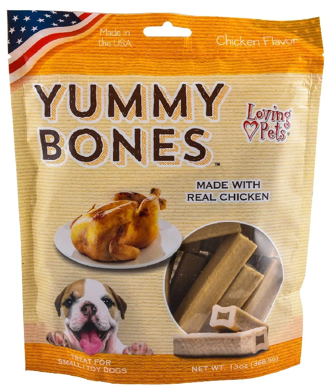 Yummy Bones Dog Treats, 13 oz