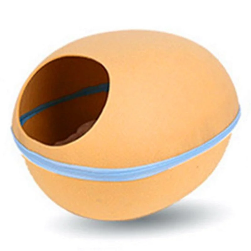 Zipper Egg Shaped Cat Bed