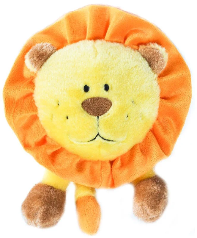 Zippy Paws Brainy Lion Plush Squeaker Toy