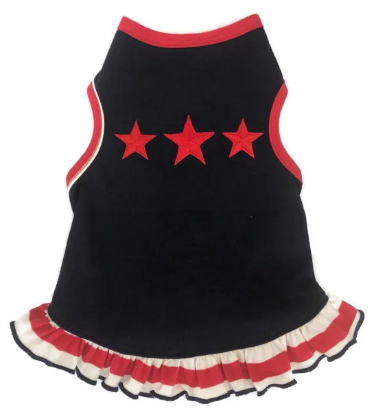 3 Stars Navy Dog Dress