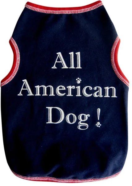 All American Dog Tank - Navy