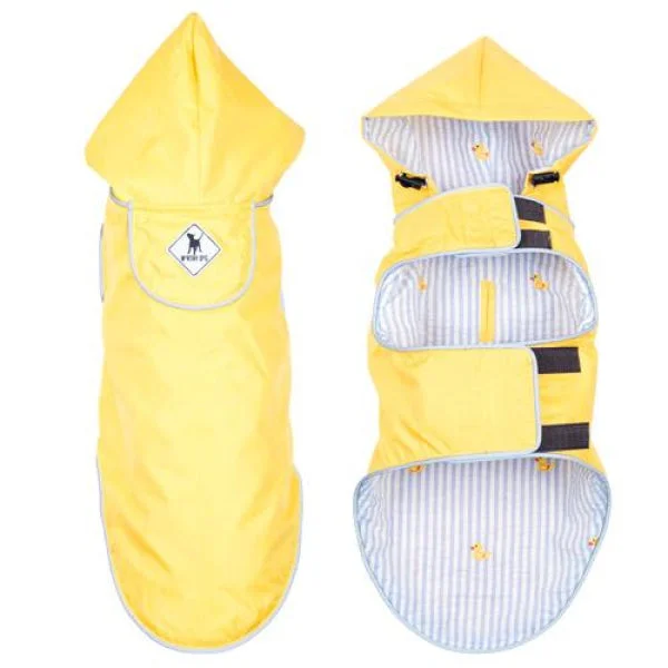 Yellow/Rubber Duck Seattle Slicker  Dog Jacket